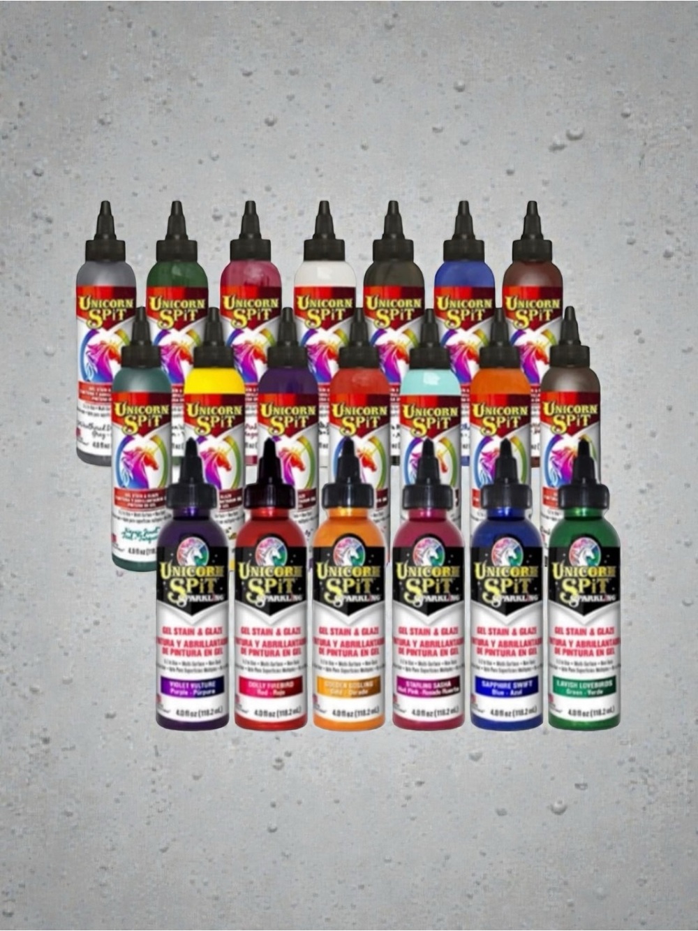 NEW Unicorn Spit Gel Stain + Spark + Metallic Glaze